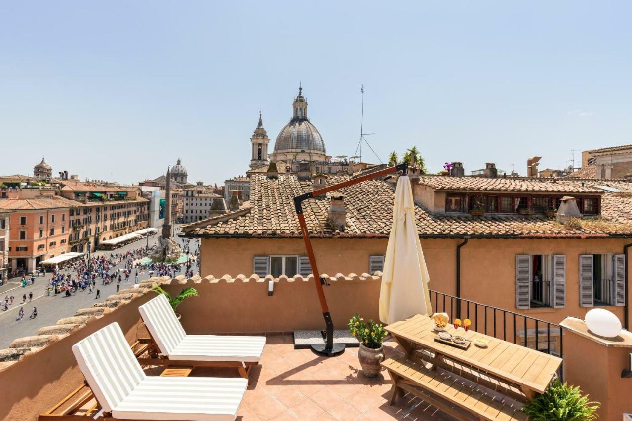 Presidential Penthouse Navona Apartment Rome Exterior photo