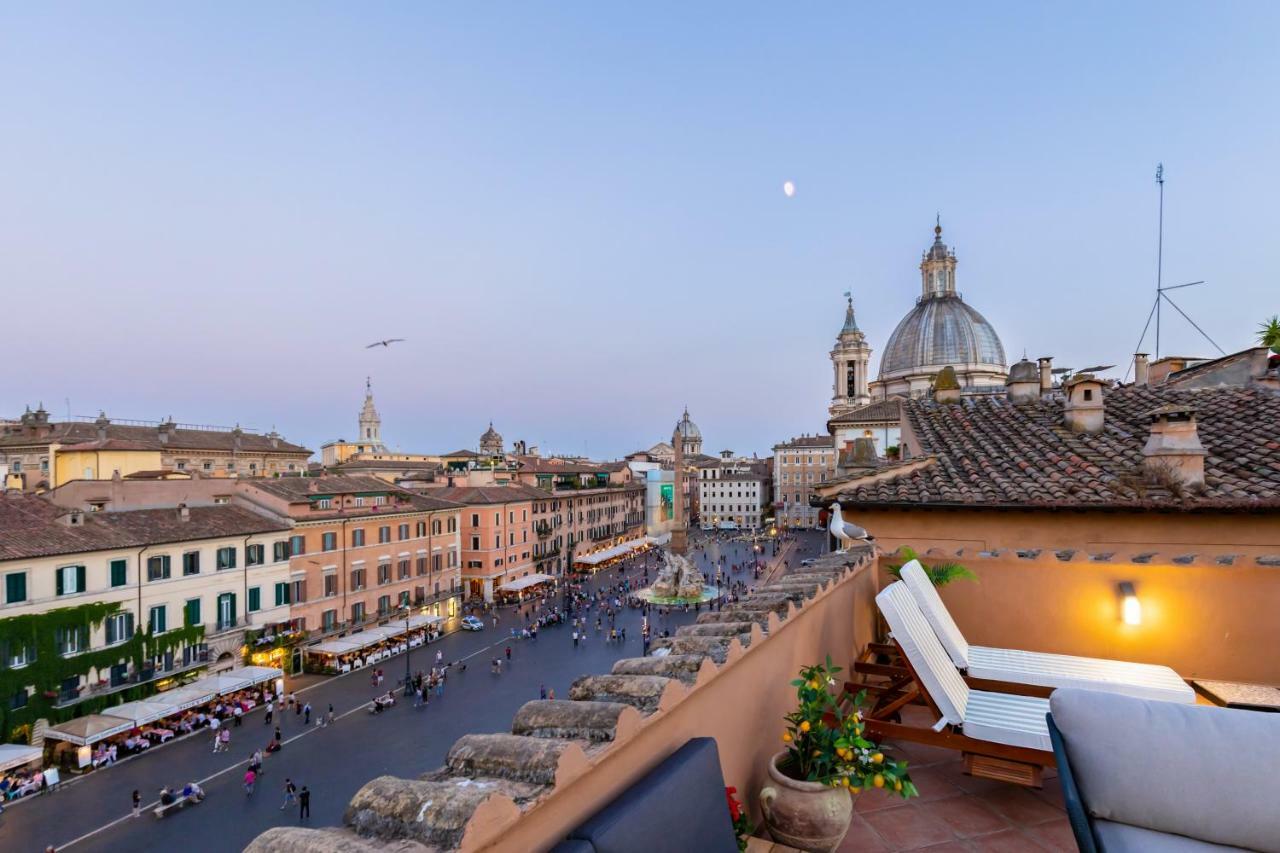 Presidential Penthouse Navona Apartment Rome Exterior photo